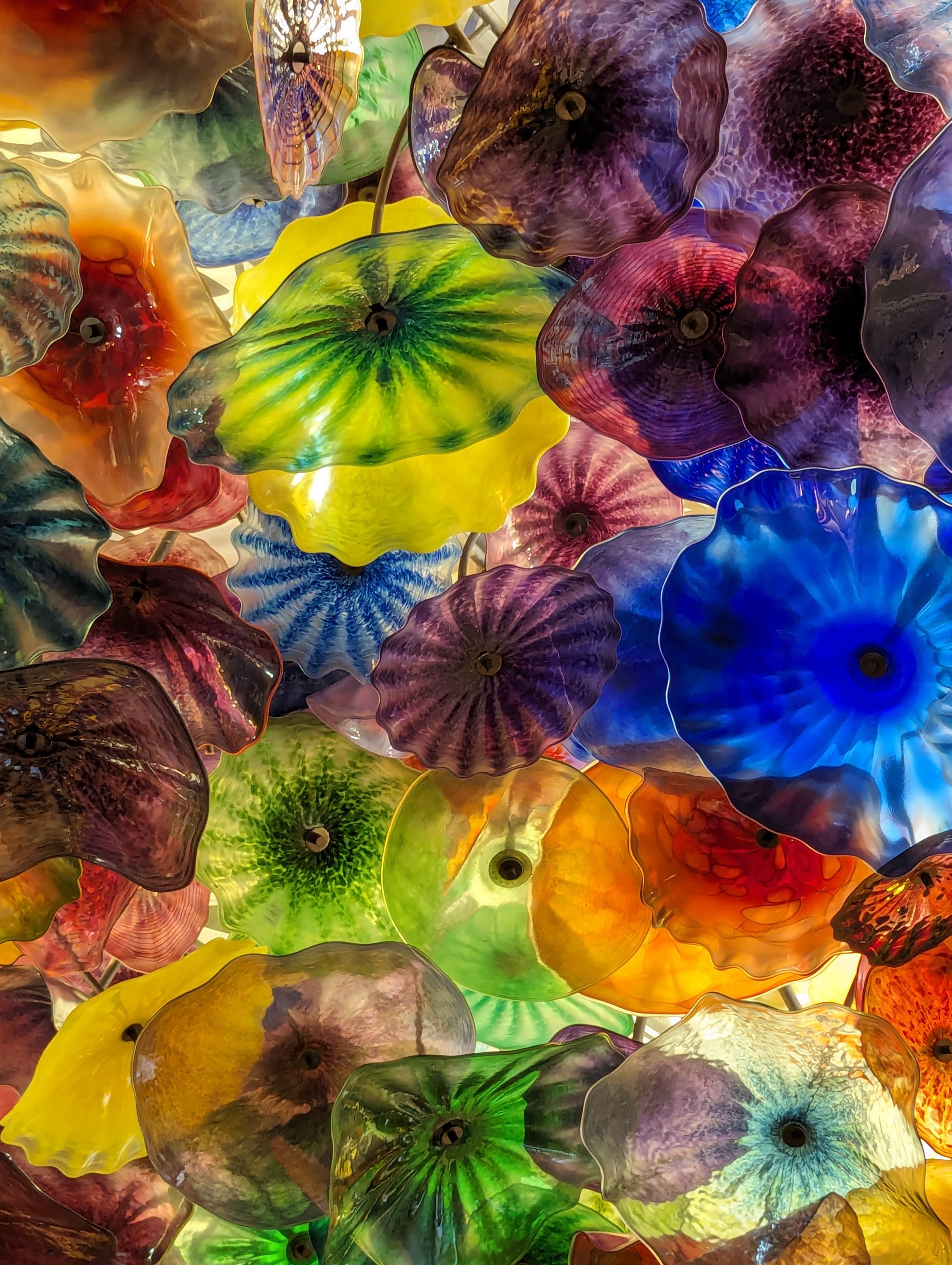 Chihuly Ceiling at the Bellagio in Las Vegas